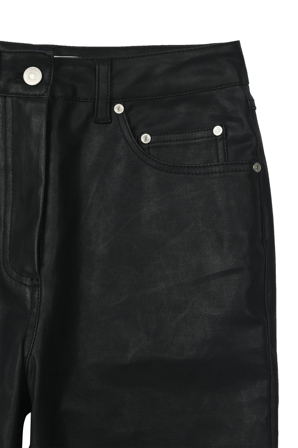 Deinet - Coated Span Trousers (Black) product image 15 | TRAB K-Fashion Australia