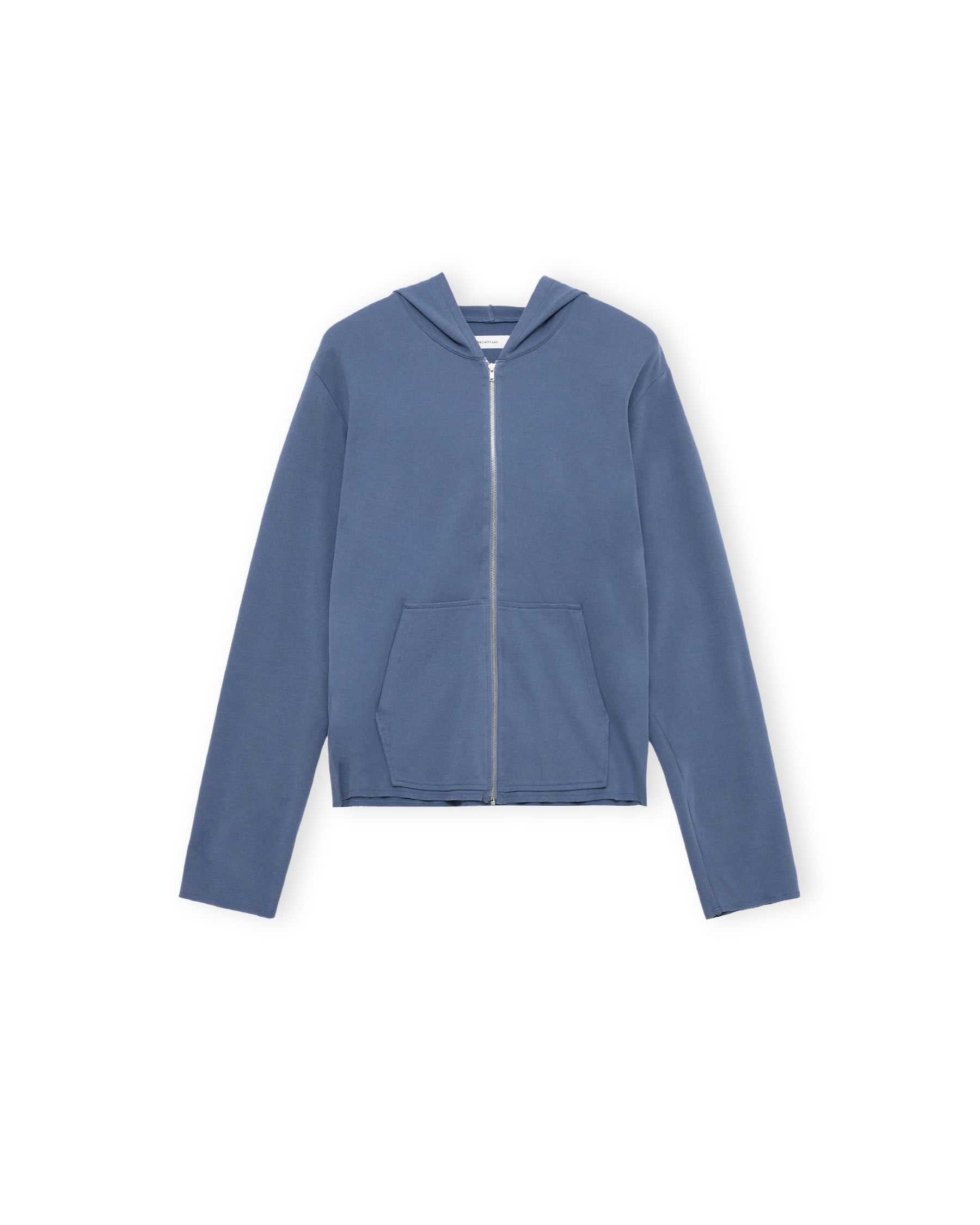 Brownyard - Smooth Jersey Hood Zip Up (Blue) product image 4 | TRAB K-Fashion Australia