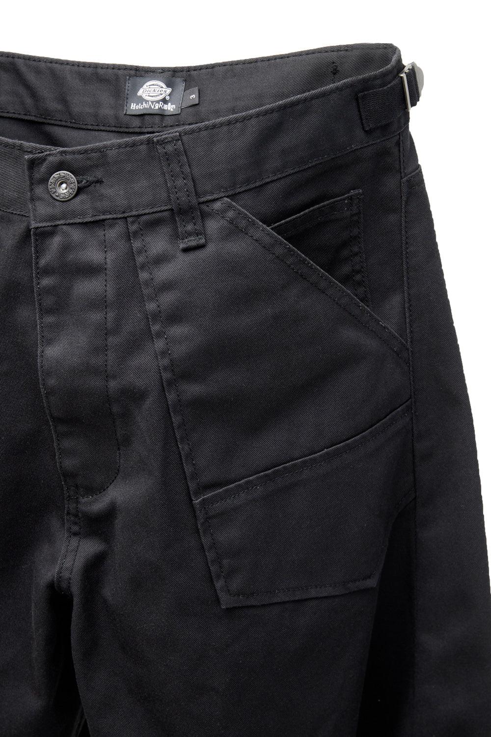 Hatchingroom - Wide Curve Carpenter Pants (Black) product image 4 | TRAB K-Fashion Australia