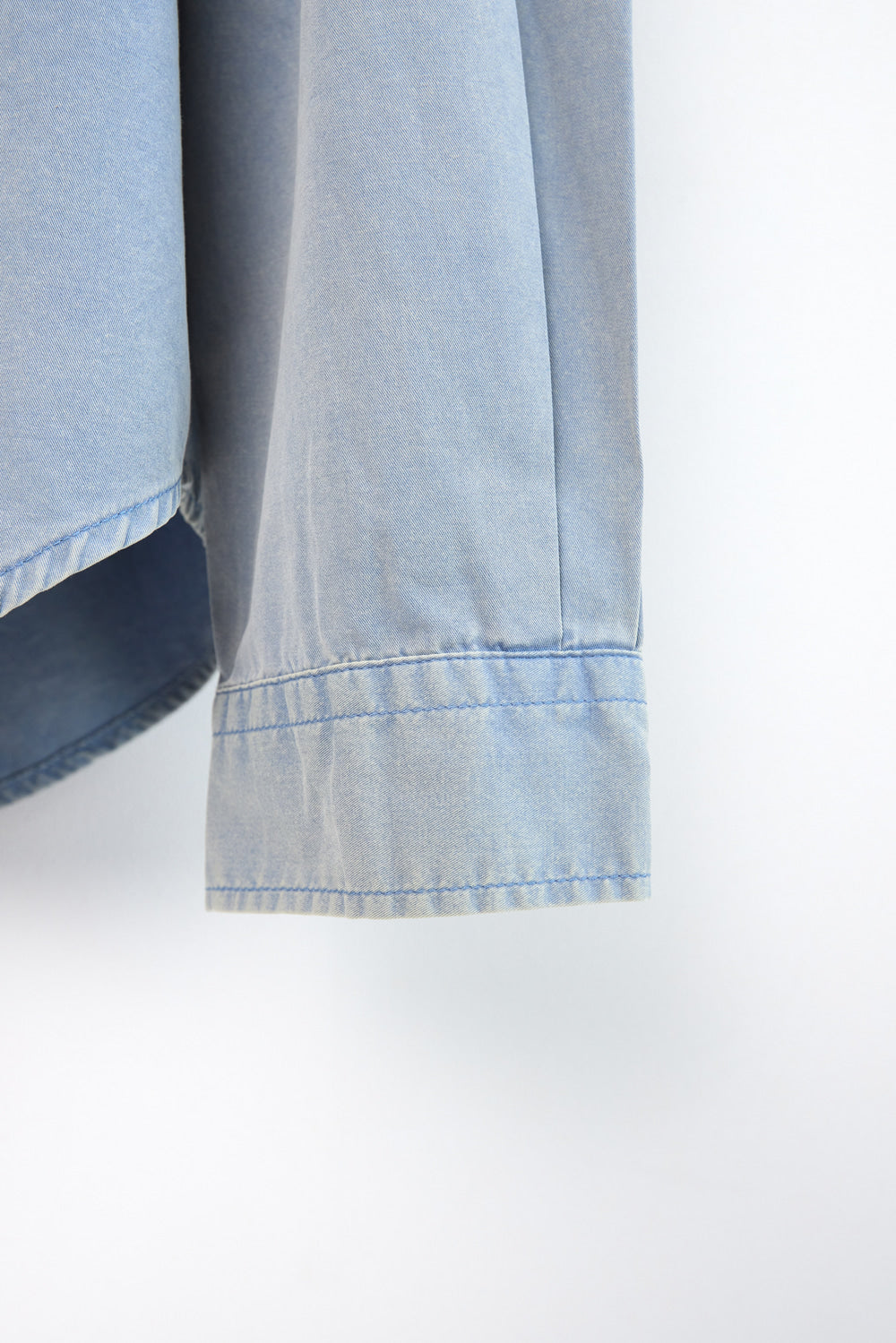 Hatchingroom - Out Button Shirt Bleached (Sax) product image 4 | TRAB K-Fashion Australia