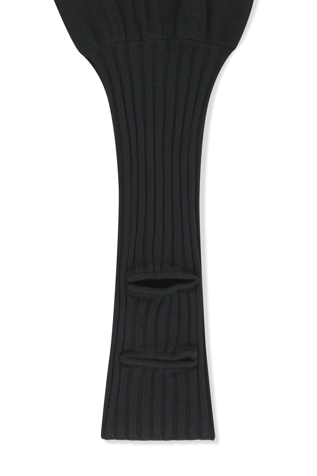 Matin Kim - Leg Warmer Knit Jogger Pants (Black) product image 5 | TRAB K-Fashion Australia
