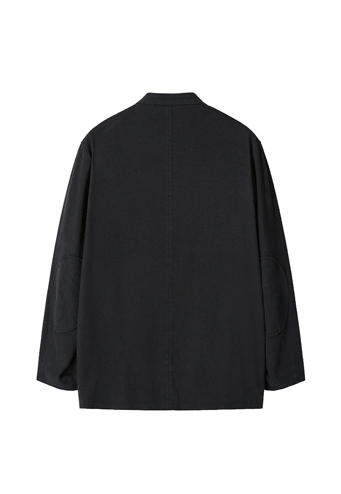 Art if acts - Silk French Forestiere Jacket (Black) product image 8 | TRAB K-Fashion Australia