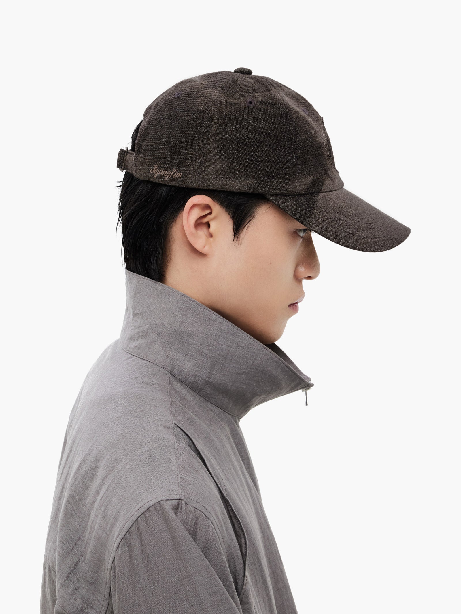 Jiyong Kim - Sun-Bleached Sun Cap (Brown) product image 3 | TRAB K-Fashion Australia