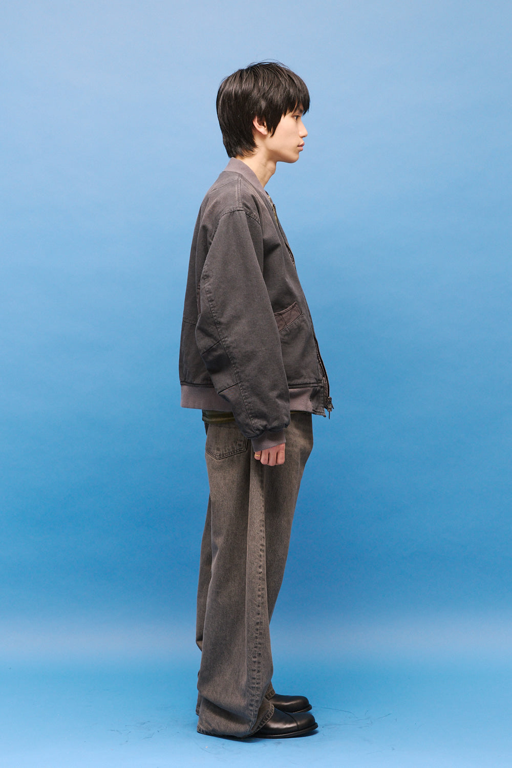 Hatchingroom - Reversible Bomber (Dark Grey) product image 10 | TRAB K-Fashion Australia