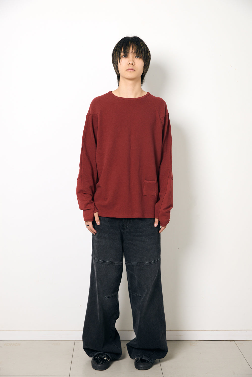 Hatchingroom - Incision Tee Dark (Red) product image 13 | TRAB K-Fashion Australia
