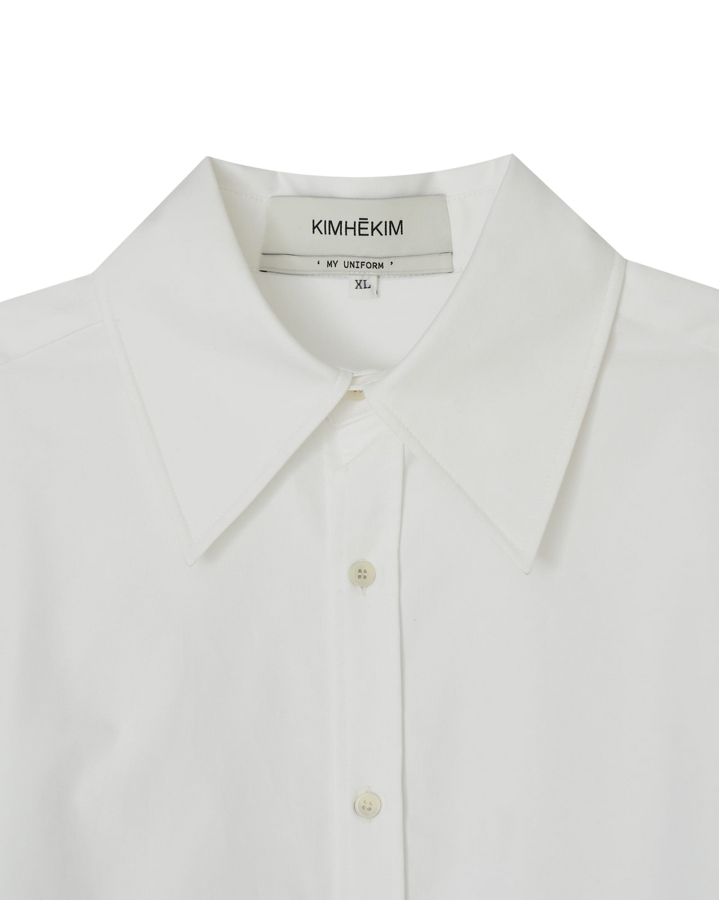 Kimhe Kim - Oversized Shirt (White) product image 10 | TRAB K-Fashion Australia