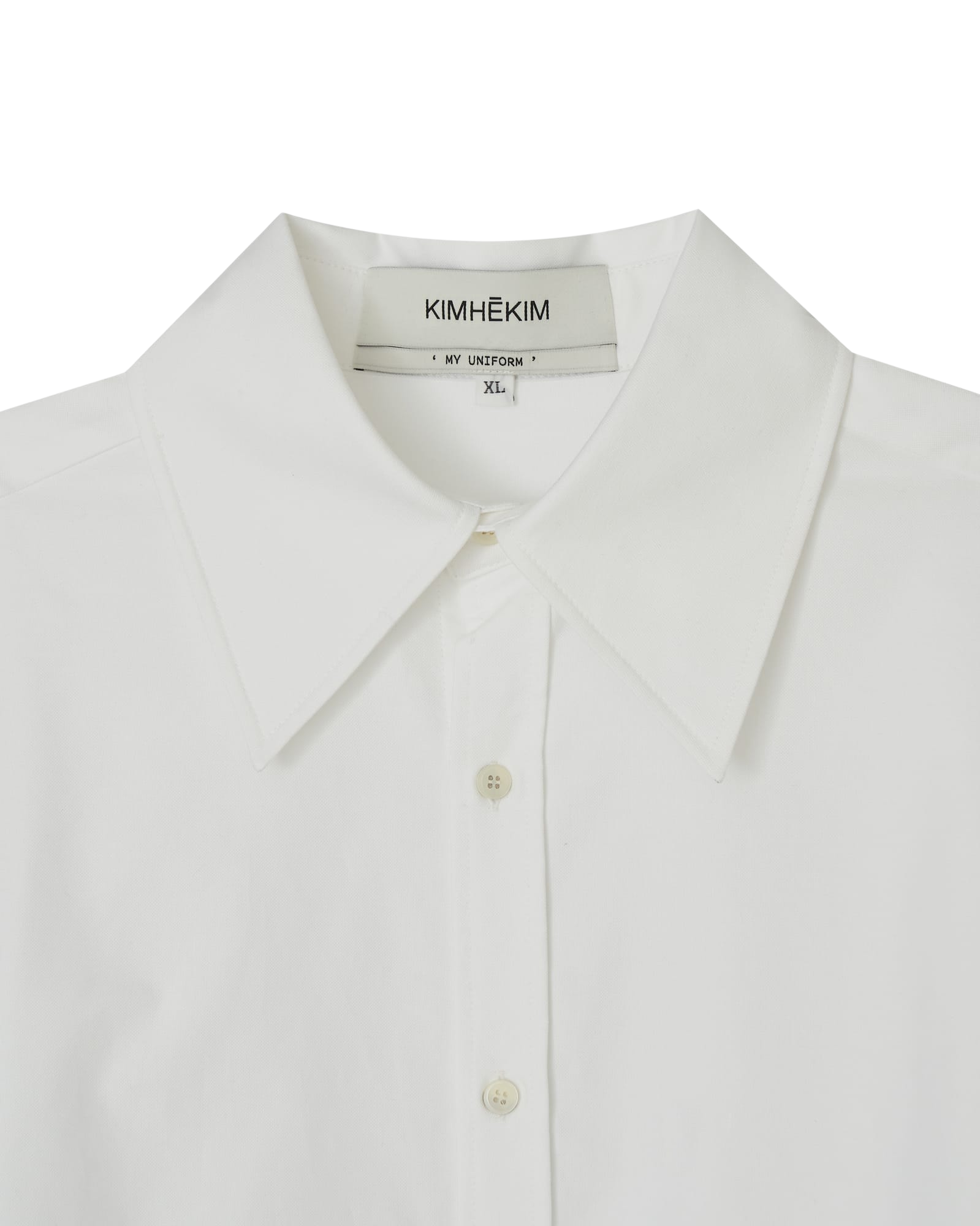 Kimhe Kim - Oversized Shirt (White) product image 10 | TRAB K-Fashion Australia