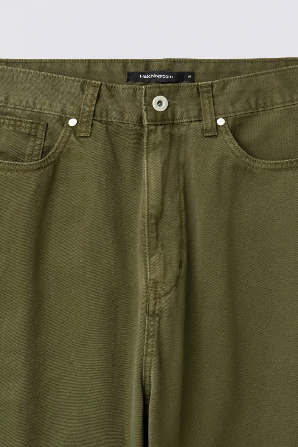 Hatchingroom - Serve Pants (Over Dyed Khaki) product image 3 | TRAB K-Fashion Australia