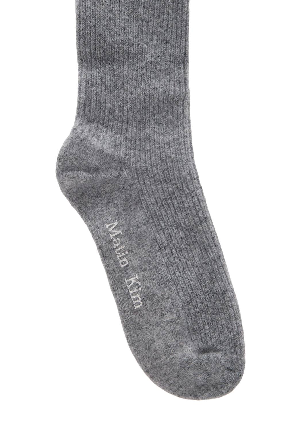 Matin Kim - Wool Blended Half Socks (Grey) product image 3 | TRAB K-Fashion Australia