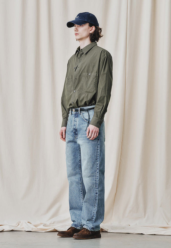 Art if acts - Two Pocket Shirt (Olive) product image 4 | TRAB K-Fashion Australia