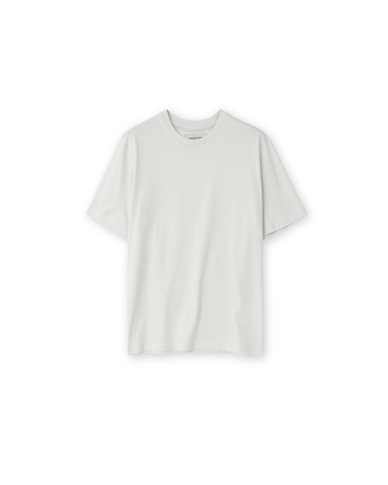 Brownyard - Extra Long Staple Essential T Shirt (Ivory) product image 3 | TRAB K-Fashion Australia