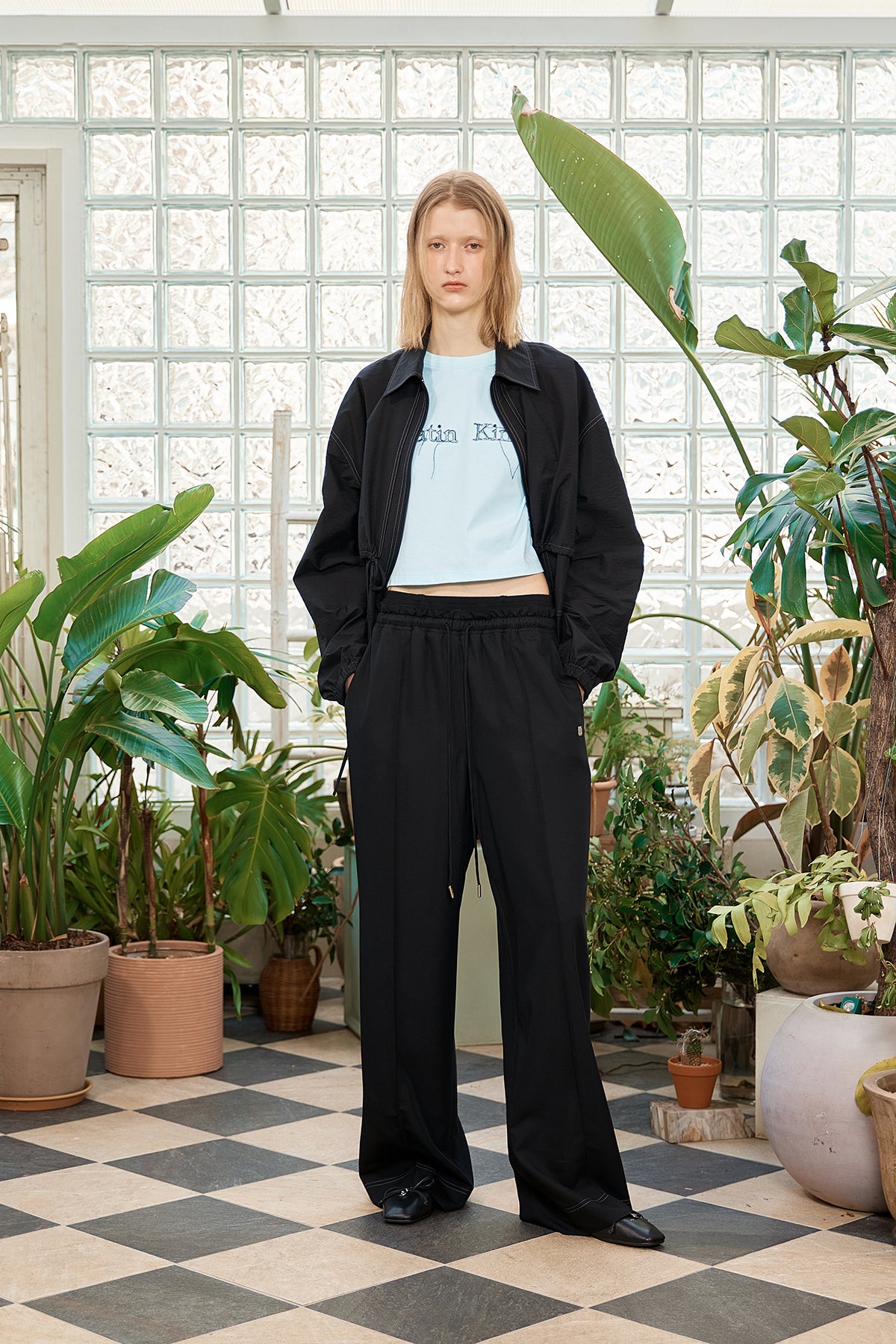 Matin Kim - Layered Point String Light Jumper (Black) product image 14 | TRAB K-Fashion Australia