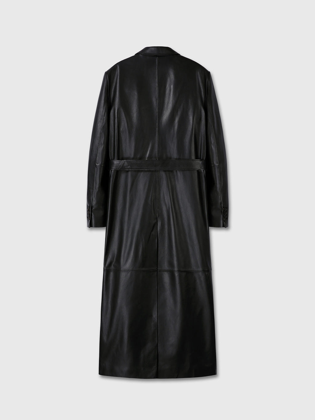 Tonywack - Nappa Leather Double-Breasted Coat (Black) product image 11 | TRAB K-Fashion Australia