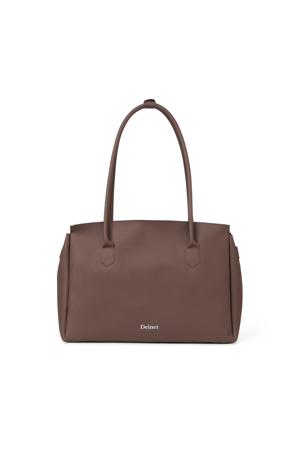 Deinet - [free Card Wallet] Jelly Two-Way Big Bag (Brown) product image 3 | TRAB K-Fashion Australia