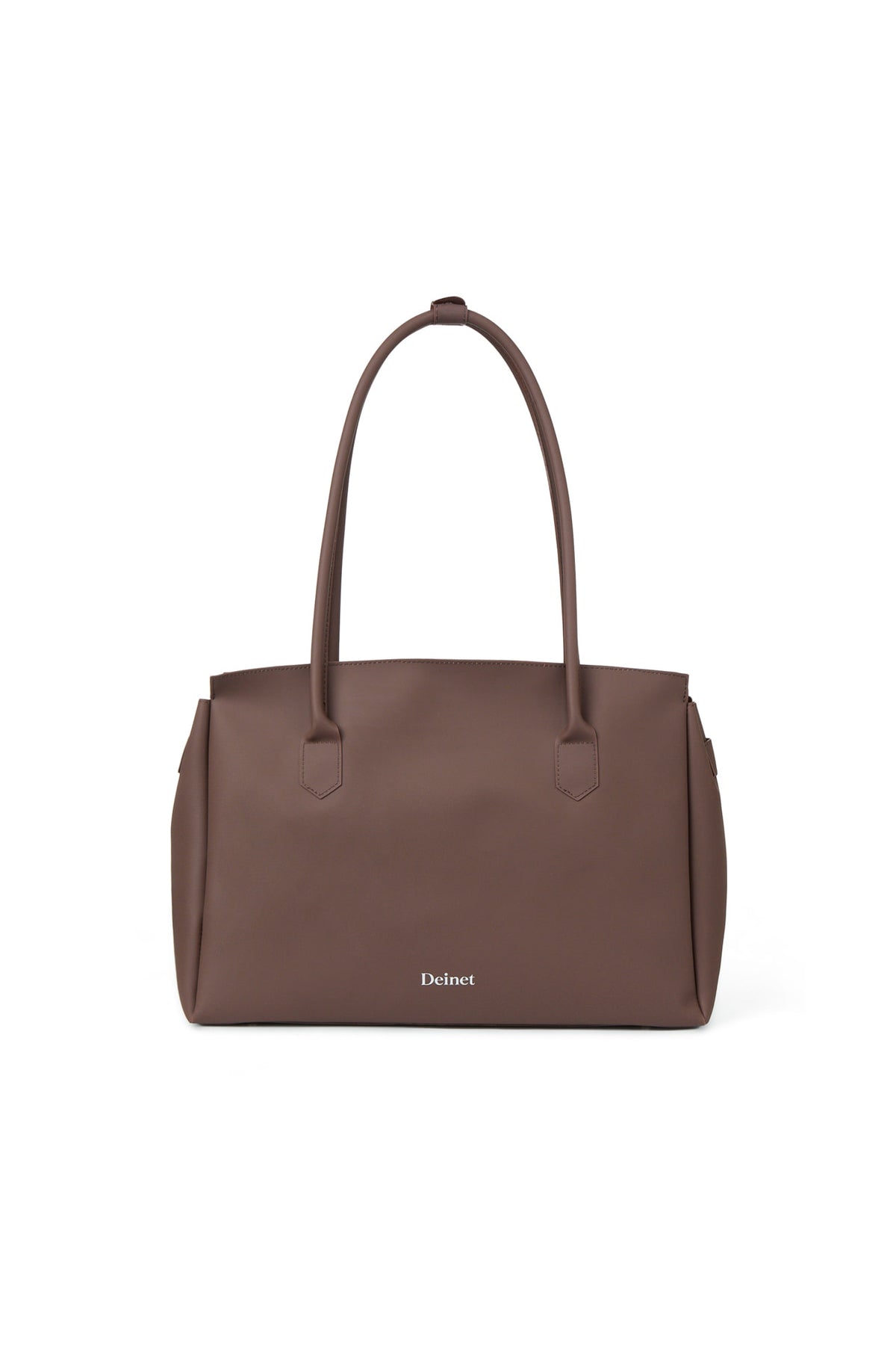 Deinet - [free Card Wallet] Jelly Two-Way Big Bag (Brown) product image 3 | TRAB K-Fashion Australia