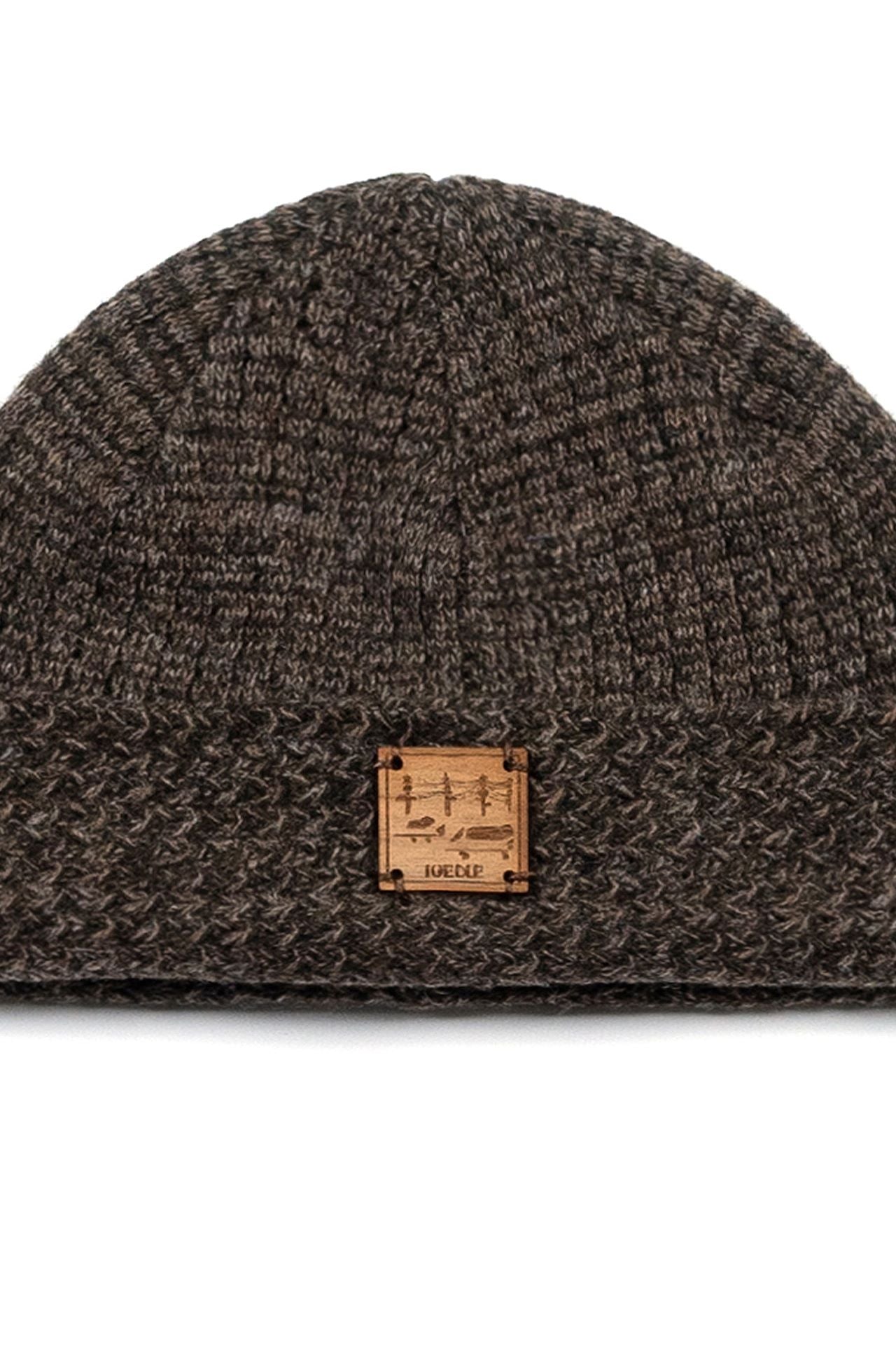 Ioedle - Flowing Landscape Short Beanie (Brown) product image 4 | TRAB K-Fashion Australia