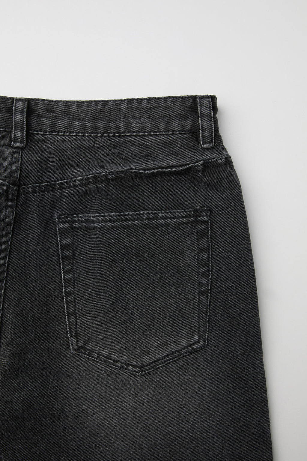 Coor - Washed Straight Leg Jeans (Washed Black) product image 6 | TRAB K-Fashion Australia