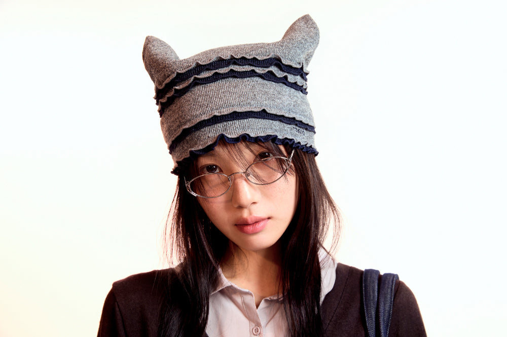Coyseio - Coy Oval Glasses (Silver) product image 3 | TRAB K-Fashion Australia