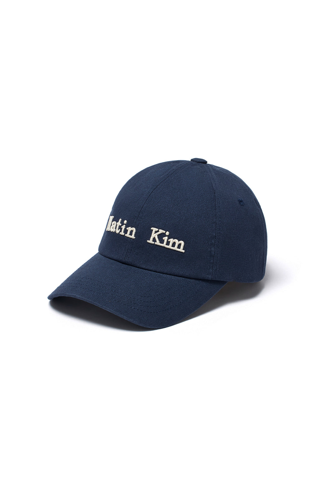 Matin Kim - Matin Classic Logo Ball Cap (Navy) product image 5 | TRAB K-Fashion Australia