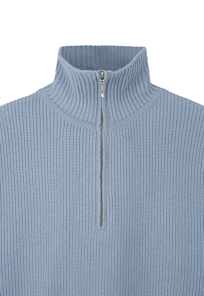 Art if acts - Half Zipup Turtle Neck Knit (Airy) product image 8 | TRAB K-Fashion Australia