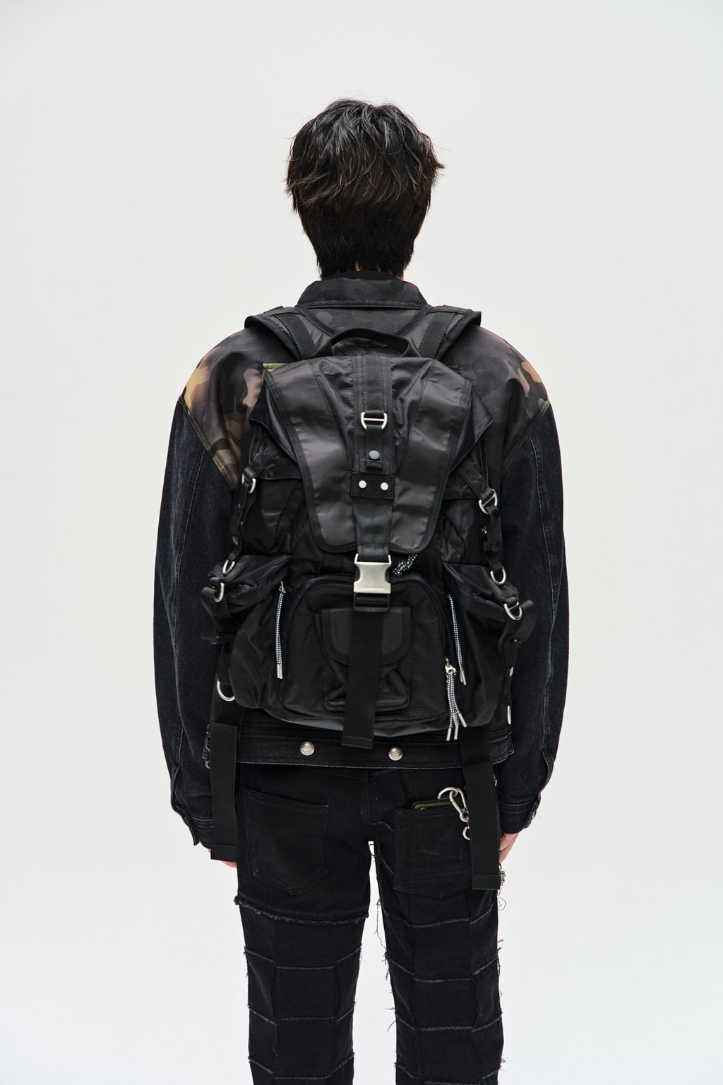 Andersson Bell - Unisex Technical Small Berlin Backpack (Black) product image 6 | TRAB K-Fashion Australia