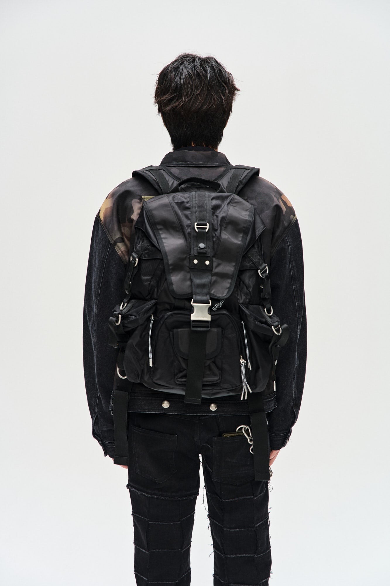 Andersson Bell - Unisex Technical Small Berlin Backpack (Black) product image 6 | TRAB K-Fashion Australia