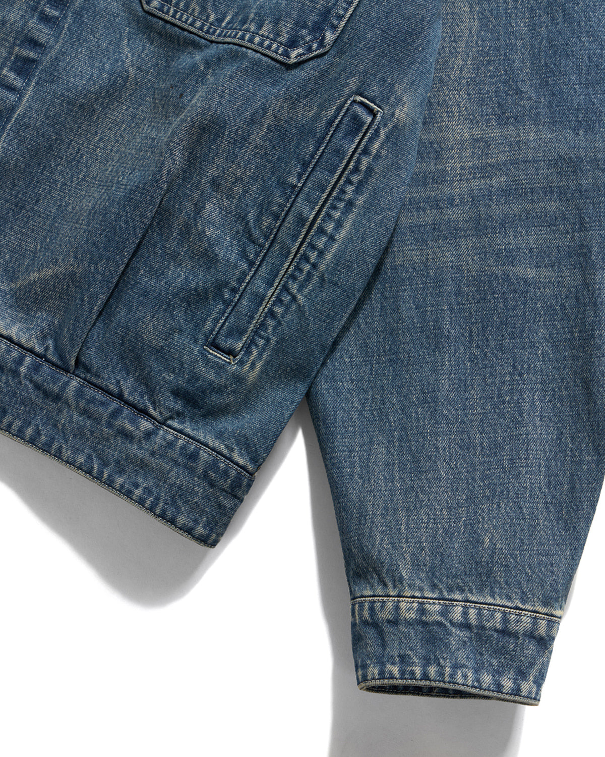 Eastlogue - Workers Blouson Jacket (Vintage Indigo) product image 8 | TRAB K-Fashion Australia