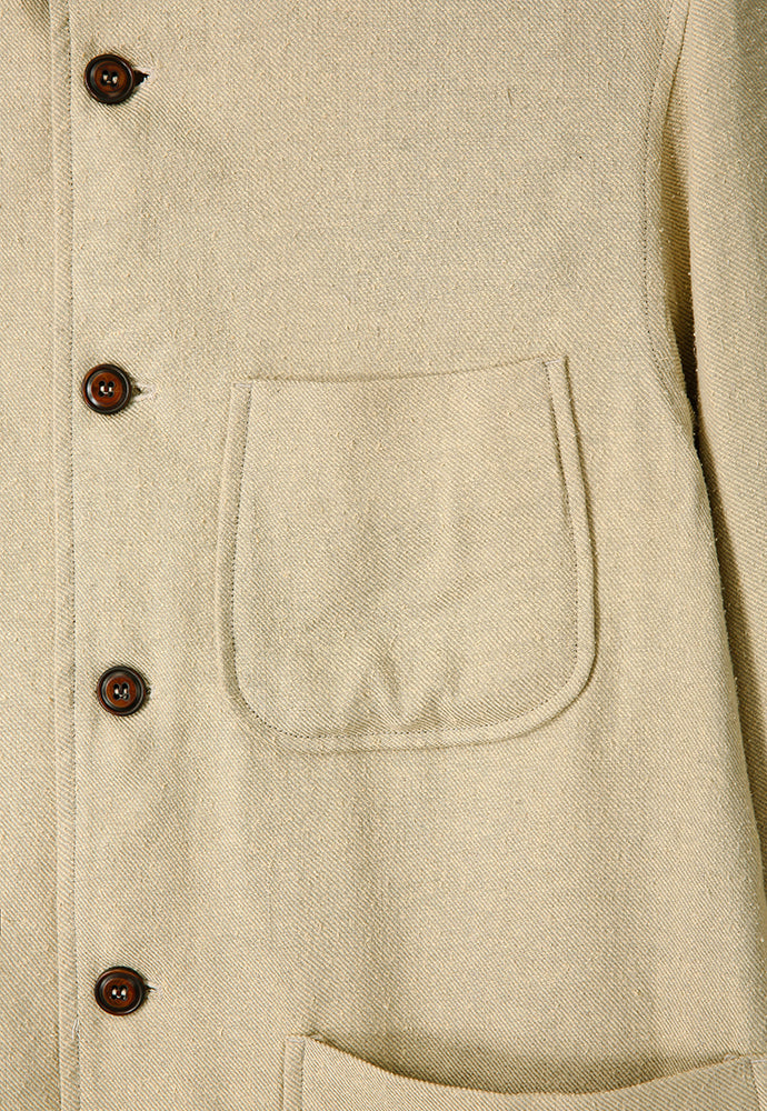 Art if acts - Silk French Forestiere Jacket (Beige) product image 10 | TRAB K-Fashion Australia
