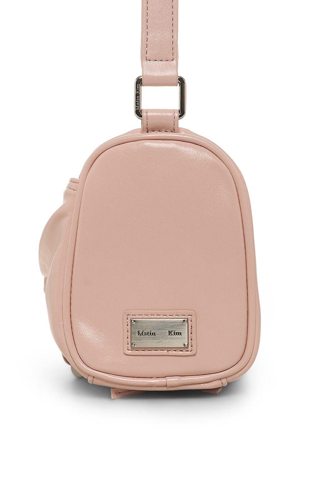 Matin Kim - Front Shirring Ribbon Mini Bag (Pink) product image 4 | TRAB K-Fashion Australia
