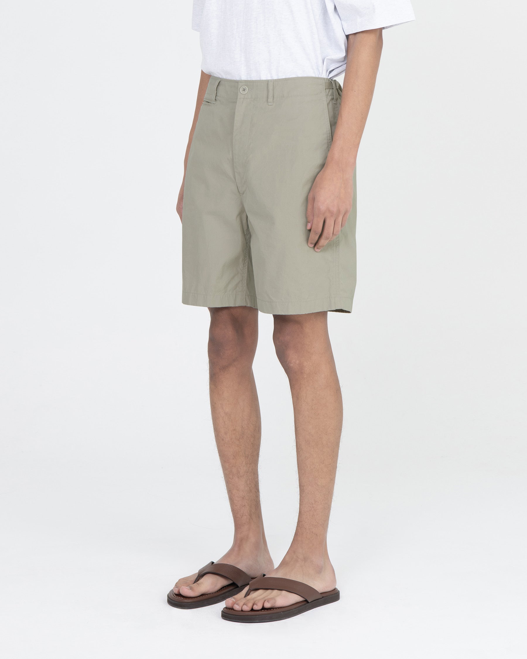 Brownyard - Essential Chino Shorts (Ivory) product image 3 | TRAB K-Fashion Australia