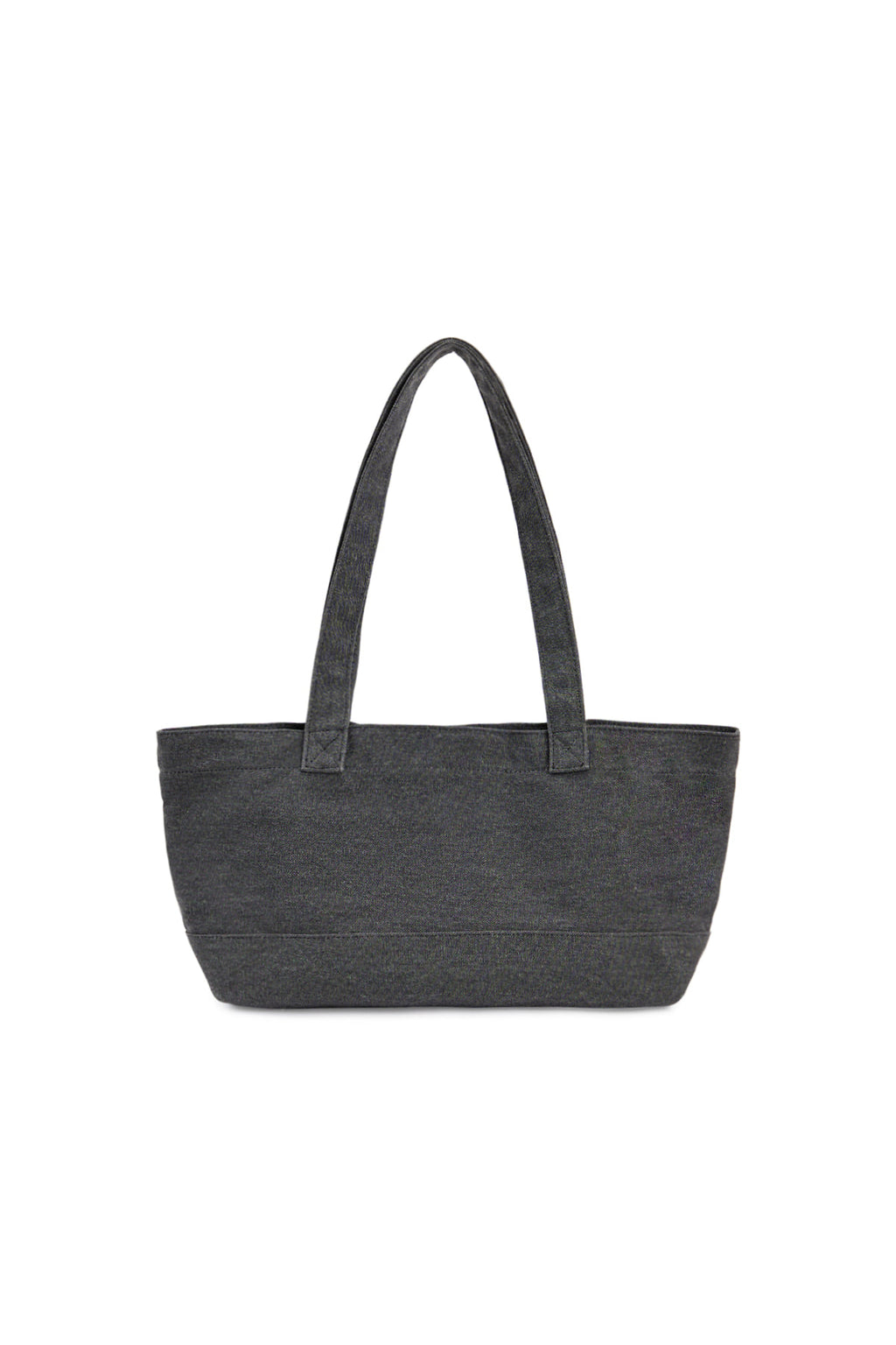 Matin Kim - Matin Logo Canvas Wide Shoulder Bag (Charcoal) product image 5 | TRAB K-Fashion Australia