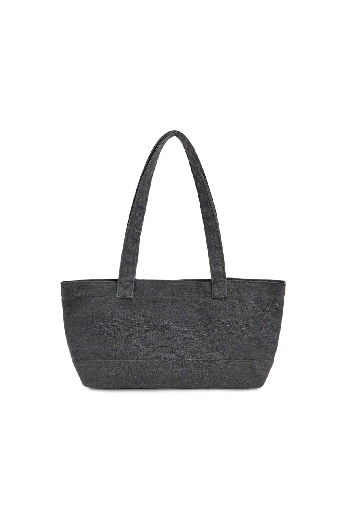 Matin Kim - Matin Logo Canvas Wide Shoulder Bag (Charcoal) product image 5 | TRAB K-Fashion Australia
