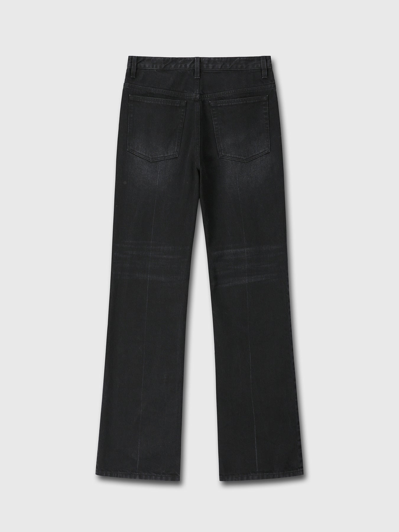 Tonywack - Flared-Leg Denim Jeans (Faded Black) product image 7 | TRAB K-Fashion Australia