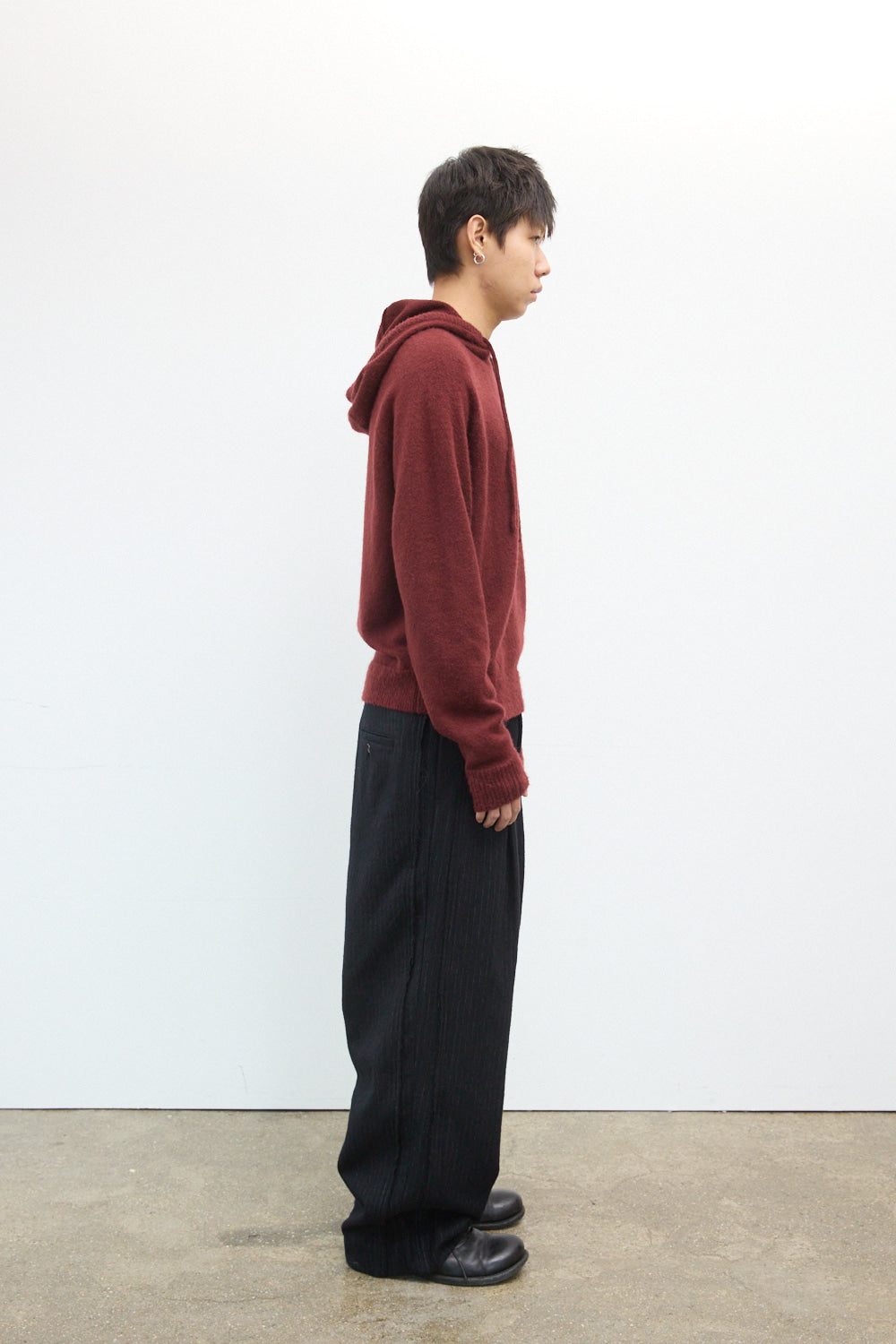 Hatchingroom - Base Hoodie Knit Dark (Red) product image 8 | TRAB K-Fashion Australia