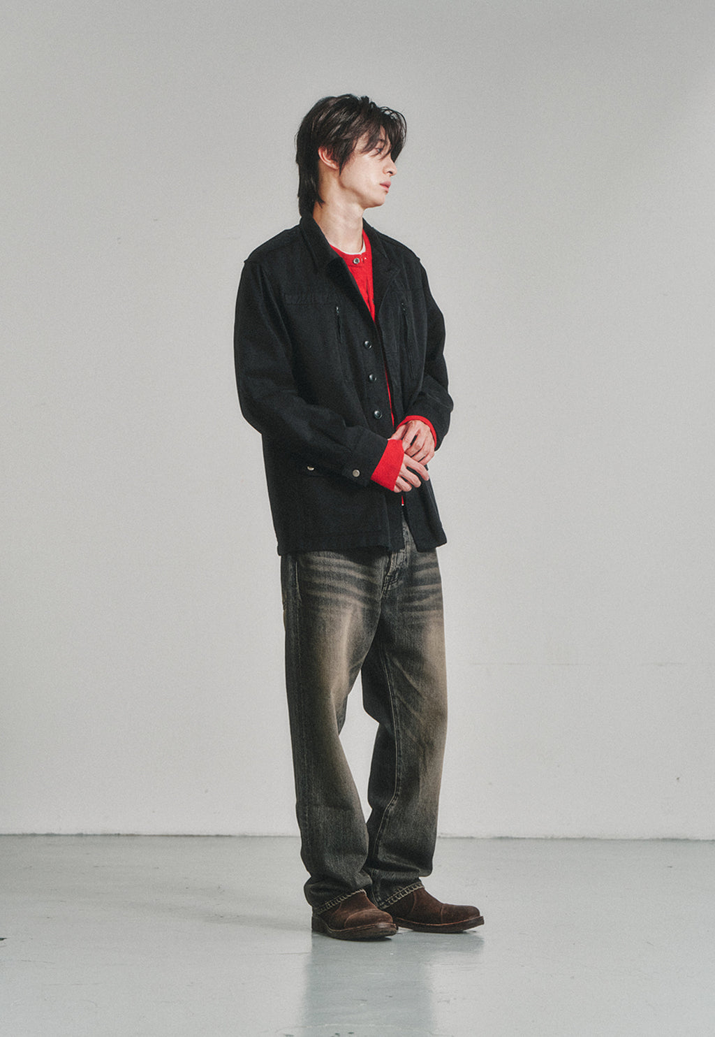 Art if acts - French Army F-2 Jacket (Black) product image 2 | TRAB K-Fashion Australia