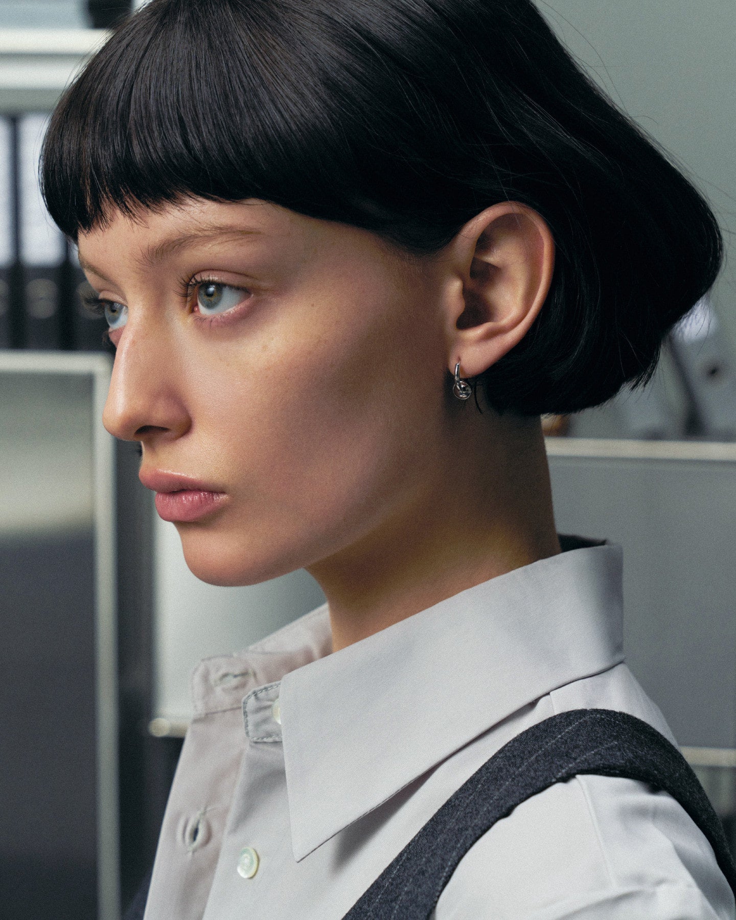 Numbering - Ball Hoop Earrings #7391 product image 1 | TRAB K-Fashion Australia