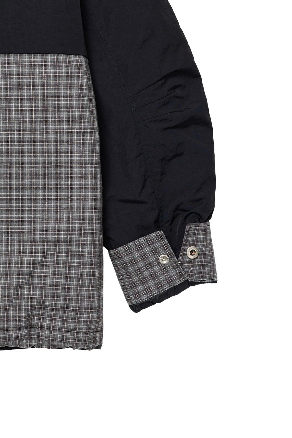 Deinet - Deinet Check Contrast Bomber Jacket (Black) product image 19 | TRAB K-Fashion Australia