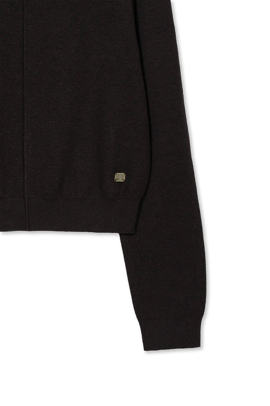 Matin Kim - Raglan Sleeve Knit Pullover (Dark Brown) product image 3 | TRAB K-Fashion Australia