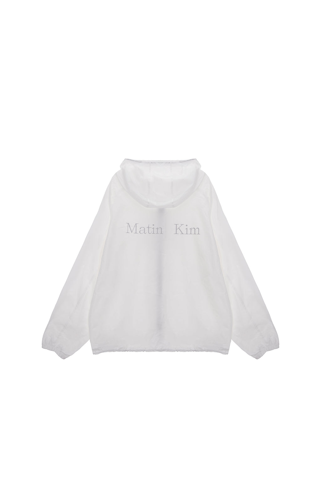Matin Kim - Light Hoody Windbreaker (White) product image 2 | TRAB K-Fashion Australia