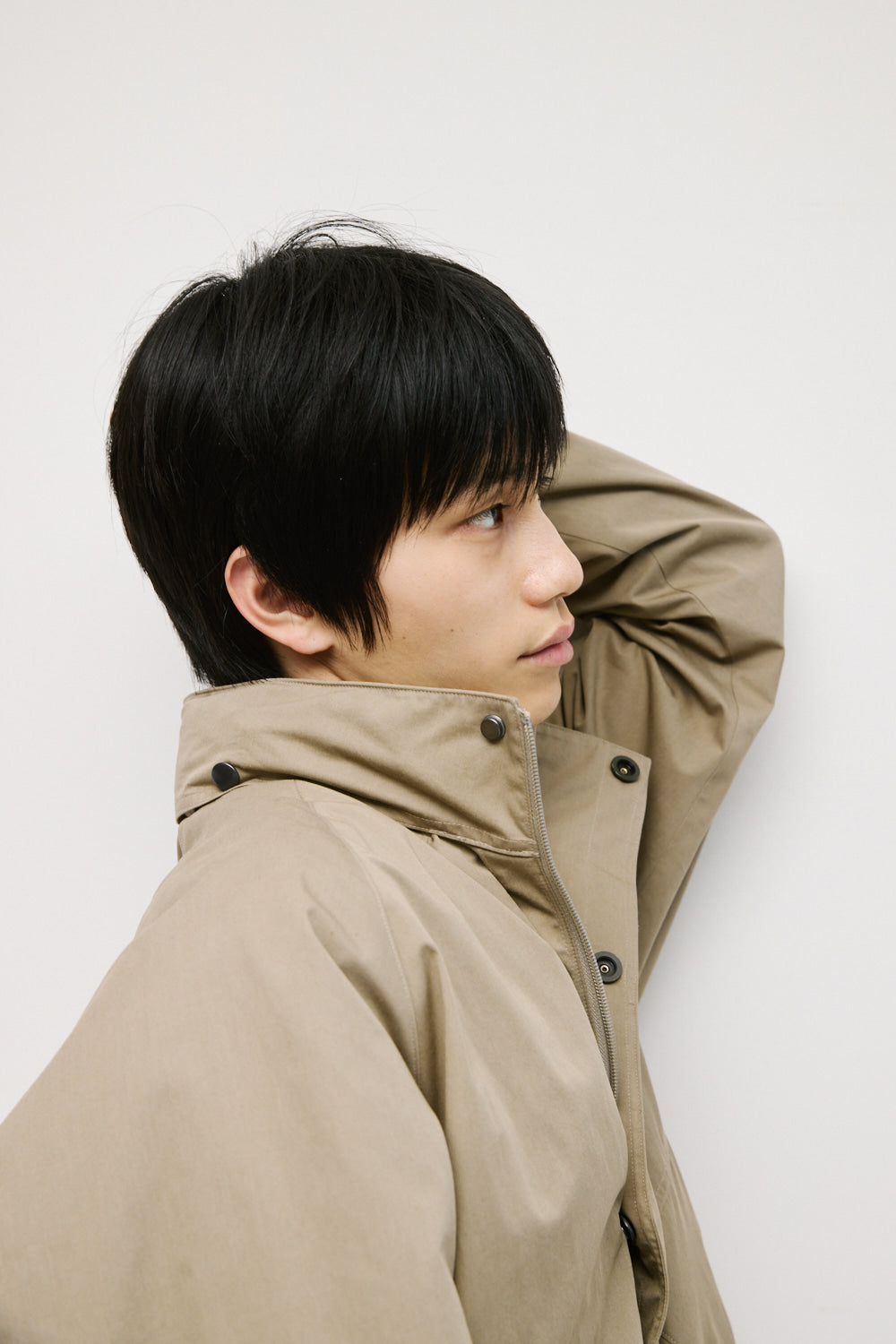 Hatchingroom - Shell Parka (Dark Beige) product image 12 | TRAB K-Fashion Australia