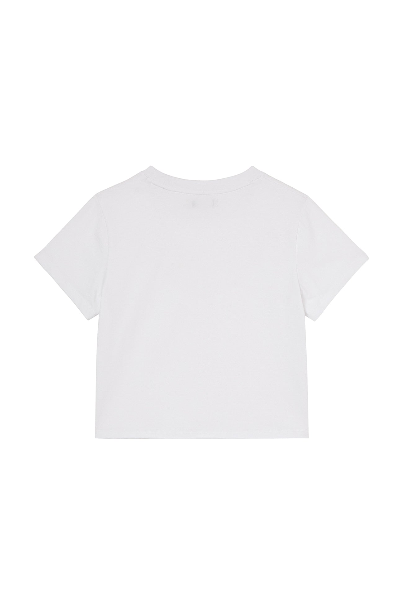 Deinet - Laced Patch T-Shirt (White) product image 2 | TRAB K-Fashion Australia