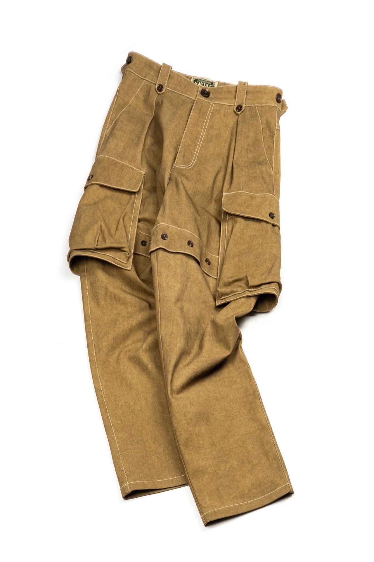 Ioedle - Assembled Cargo Pants With Screws Loosened (Sand) product image 1 | TRAB K-Fashion Australia