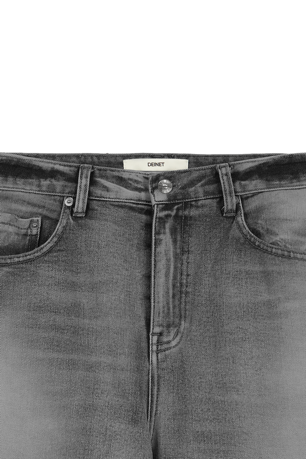 Deinet - Faded Straight Denim (Light Black) product image 14 | TRAB K-Fashion Australia
