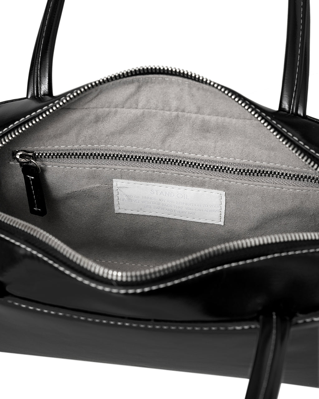 Stand Oil - Post bag (Black) product image 7 | TRAB K-Fashion Australia