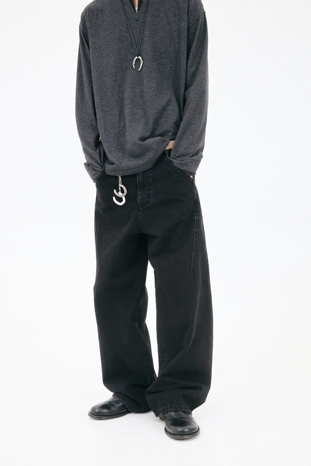 Hatchingroom - Blank Jeans (Jet Black) product image 13 | TRAB K-Fashion Australia