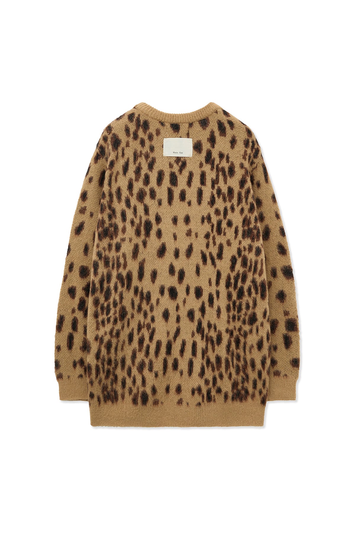 Matin Kim - Brushed Leopard Cardigan (Mix) product image 3 | TRAB K-Fashion Australia
