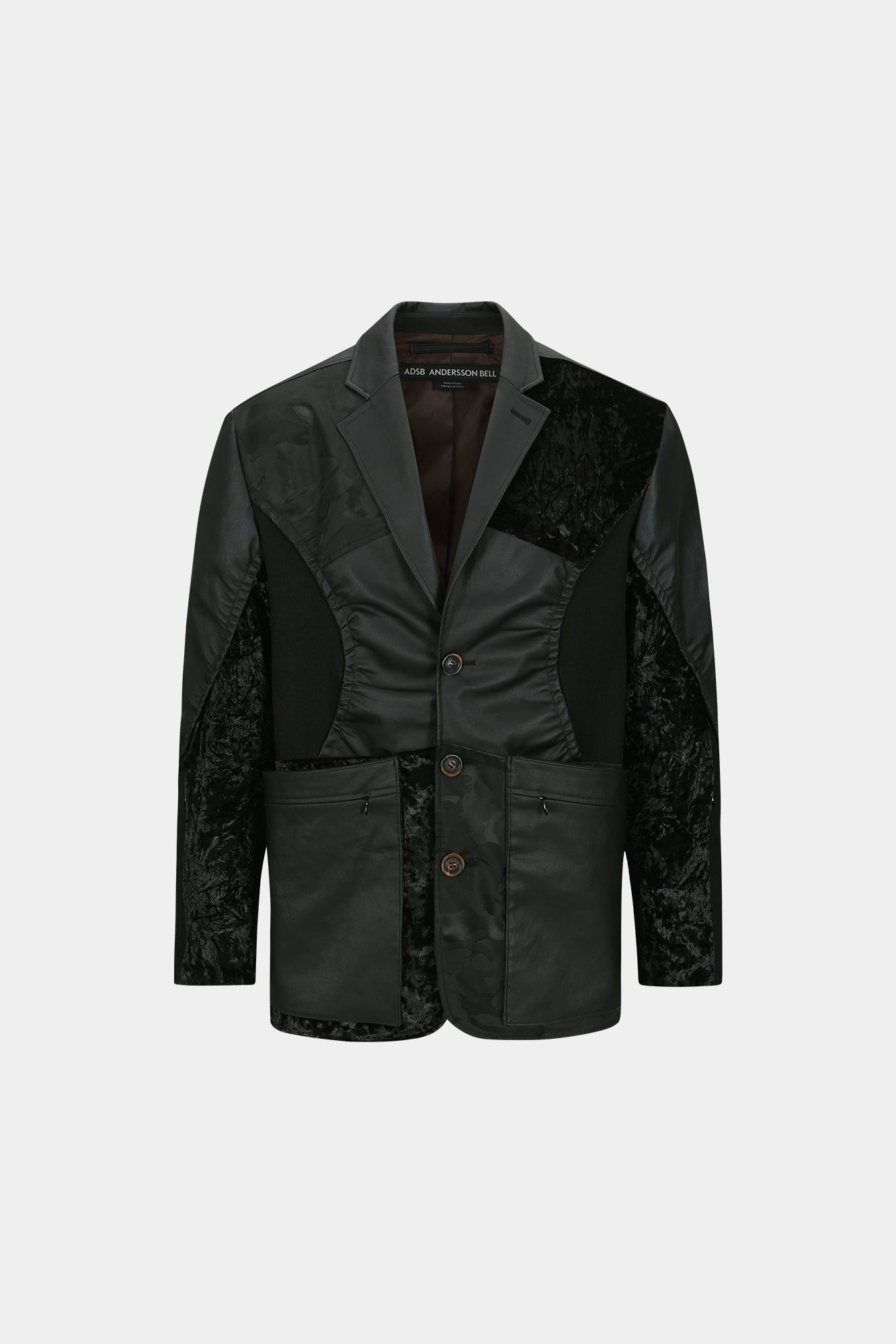 Andersson Bell - Flight Mix Jacket (Black) product image 10 | TRAB K-Fashion Australia