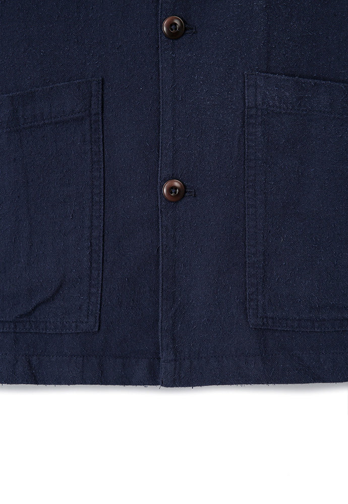 Art if acts - SILK NEP Work Jacket_Japanese Fabric (French Blue) product image 13 | TRAB K-Fashion Australia