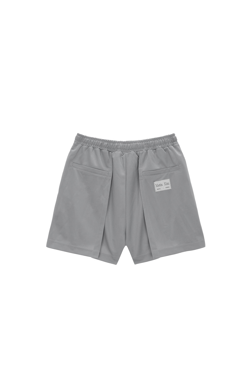 Matin Kim - Track Short Pants (Light Grey) product image 2 | TRAB K-Fashion Australia