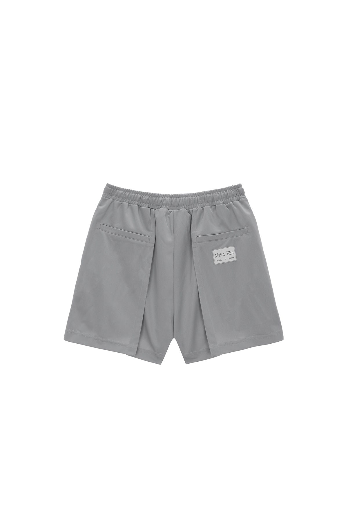 Matin Kim - Track Short Pants (Light Grey) product image 2 | TRAB K-Fashion Australia